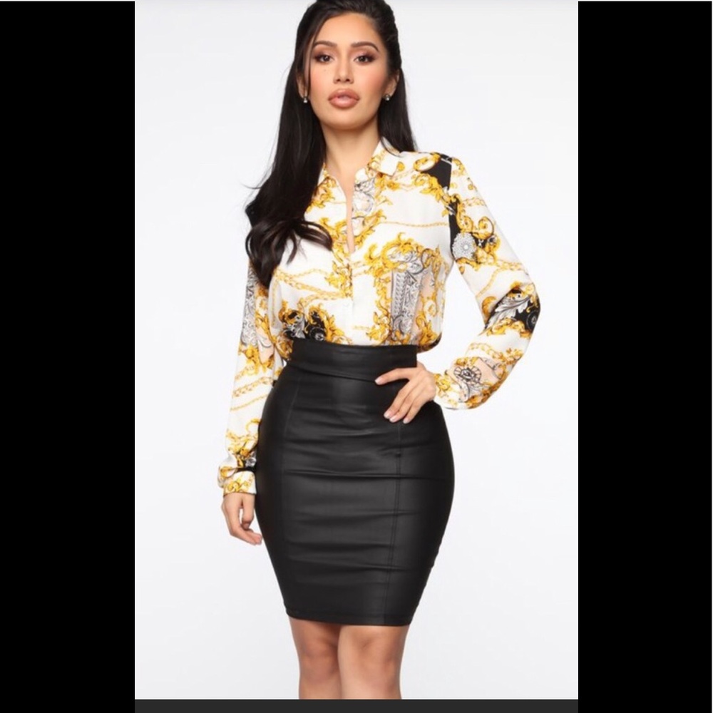 Fashion Nova “When You Dance” Pencil Skirt *NEW